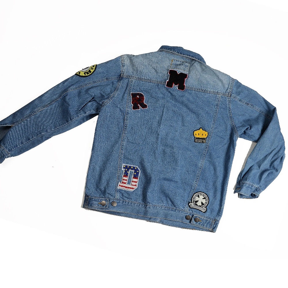 Between Us Denim Jacket Patched. - image 4